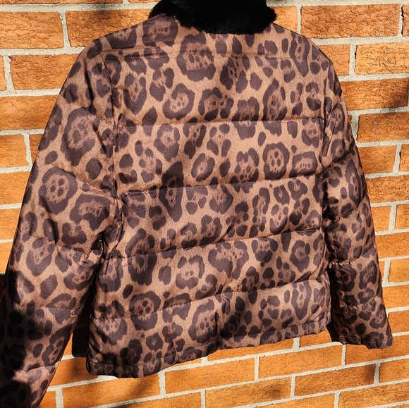 Luxurious Reversible sheared rabbit bomber size  med - Picture 3 of 3